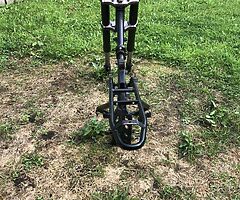Crf70 frame and forks