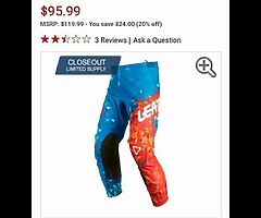 UK 26 Motocross pants - Image 5/8