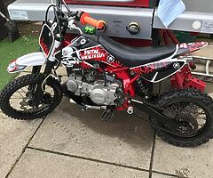 140 pit bike
