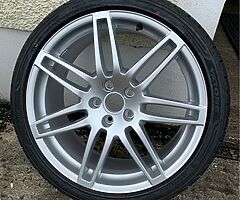 Genuine Speedline Audi Alloy brand new with new tyre - Image 6/6
