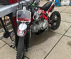 140 pit bike