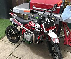 140 pit bike