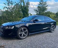 September 2011 Audi a5 black edition