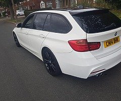 2014 BMW 330D AC FULL M SPORT SPEC ESTATE FULL HISTORY 1 OWNER HPI CLEAR 260 BHP 12 MOT 19" ALLOYS
