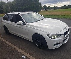 2014 BMW 330D AC FULL M SPORT SPEC ESTATE FULL HISTORY 1 OWNER HPI CLEAR 260 BHP 12 MOT 19" ALLOYS