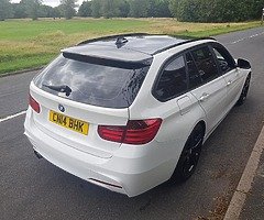 2014 BMW 330D AC FULL M SPORT SPEC ESTATE FULL HISTORY 1 OWNER HPI CLEAR 260 BHP 12 MOT 19" ALLOYS - Image 9/10