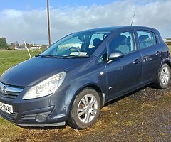 Opel Corsa 2008 TAX and NCT
