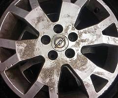 07 opel vectra alloy wheels