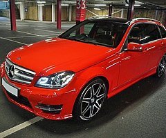 Mercedes C-class 2013 Oct, 7-speed Auto, pano roof, 35k genuine miles, MOT, FMSH