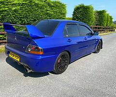 2006 Mitsubishi Evo IX 9 FQ300 Ruri Blue Forged 400 BHP