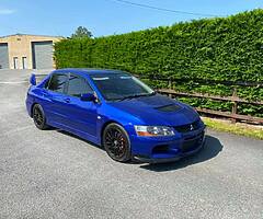 2006 Mitsubishi Evo IX 9 FQ300 Ruri Blue Forged 400 BHP