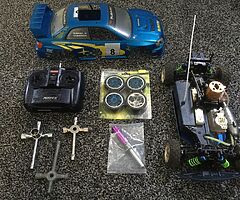 Kyosho petrol rc Subaru car