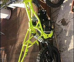 Wanted pitbike rolling frame