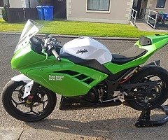 300 ninja race bike