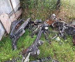 Clear out car parts