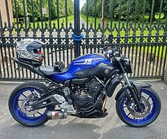 Yamaha MT07 2017
