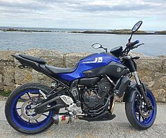 Yamaha MT07 2017