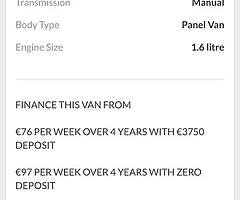 2014 Ford Transit Connect Limited Finance this van from €76 P/W - Image 10/10