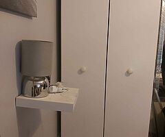 White wardrobe excellent condition