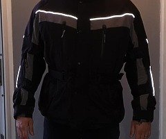 Mens textile jacket sixe xl