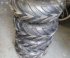 4 x quad tyres
