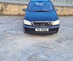 2002 Vauxhall Zafira