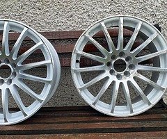 17” Wolfrace Alloys