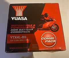 Yuasa YTX4L-BS Battery 12 V 3.2 AH 50 to (-18) ATV Scooter