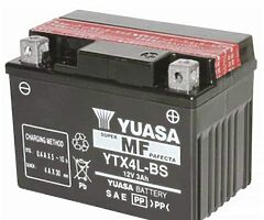 Yuasa YTX4L-BS Battery 12 V 3.2 AH 50 to (-18) ATV Scooter