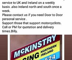 Bikes collected and delivered