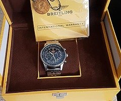 Brandling 1884 chronometre navitimer watch