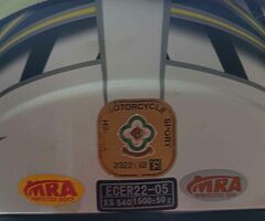 Bell motorcross helmet