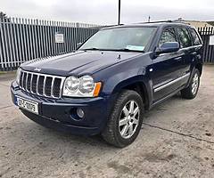 2007 Jeep Grand Cherooke 3.0 V6 Cdi Top Spec overland
