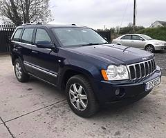 2007 Jeep Grand Cherooke 3.0 V6 Cdi Top Spec overland