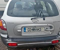 Santa Fe 2 liter petrol for sell or swap