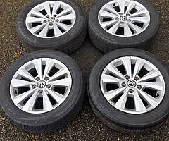 16” Genuine VW 5x112 alloy wheels
