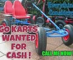 GO-KARTS WANTED