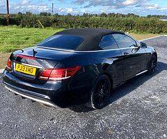 Mercedes E220 CDI AMG convertible 2013 facelift - Image 6/10