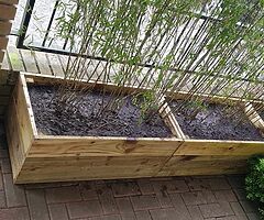 Garden planter box and Bench planters - Image 8/10