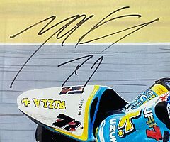 Yukio Kagayama "SIGNED" Original Print *16 of 350* + Signed by the Artist MOTOgp Isle of Man TT WSB