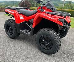 DEMO CAN AM 450 OUTLANDER ROAD LEGAL