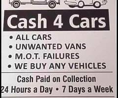 WANTED CARS VANS 4x4