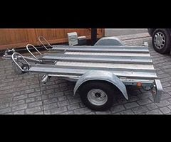 3 bike motorbike trailer 