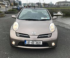 07 NISSAN MICRA CONVERTIBLE NCT 2-20 TAX 5-19 4 SEATER SPORT MODEL - Image 4/9