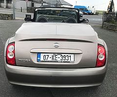 07 NISSAN MICRA CONVERTIBLE NCT 2-20 TAX 5-19 4 SEATER SPORT MODEL - Image 5/9
