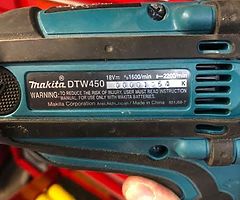 Makita 1/2 inch impact wrench