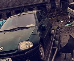 Few cars for breaking 