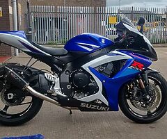 Gsxr k6/k7 600/750 exhaust