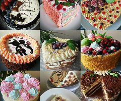 Homemade cakes. Torturi, și prăjituri de casă...