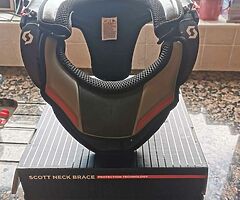 Adult motocross neck brace